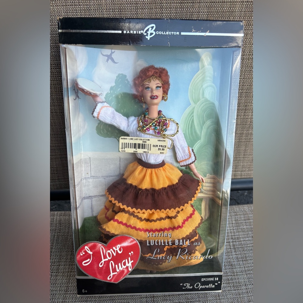 NIB Mattel 2005 Lucille Ball Operetta Barbie